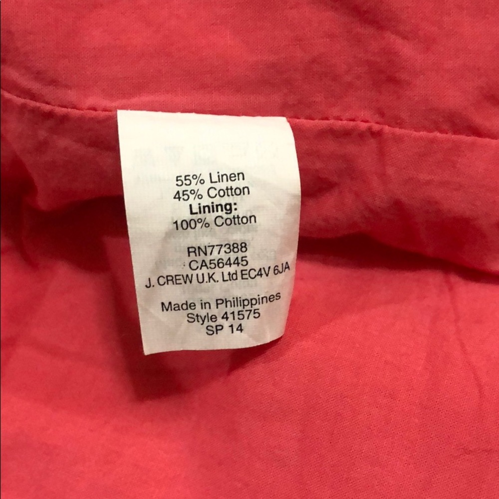 J. Crew Coral Skirt - Picture 6 of 6